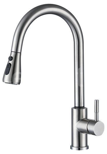 Dřezová baterie s vytahovací sprškou LUX-014 SENSOR