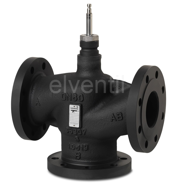 SIEMENS VXF63.100-125 třícestný regulační ventil DN100 125m3/h