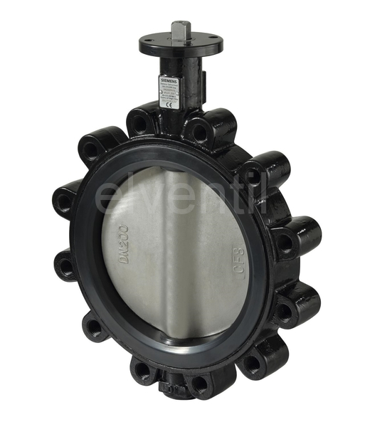 SIEMENS VFL41.500 mezipřírubová škrtící klapka DN500 24000 m3/h