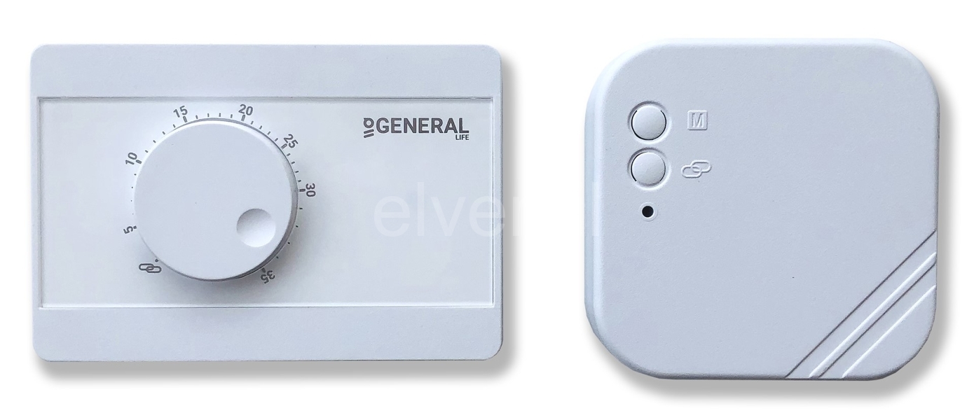 Bezdrátový pokojový termostat General Life HT100-RF