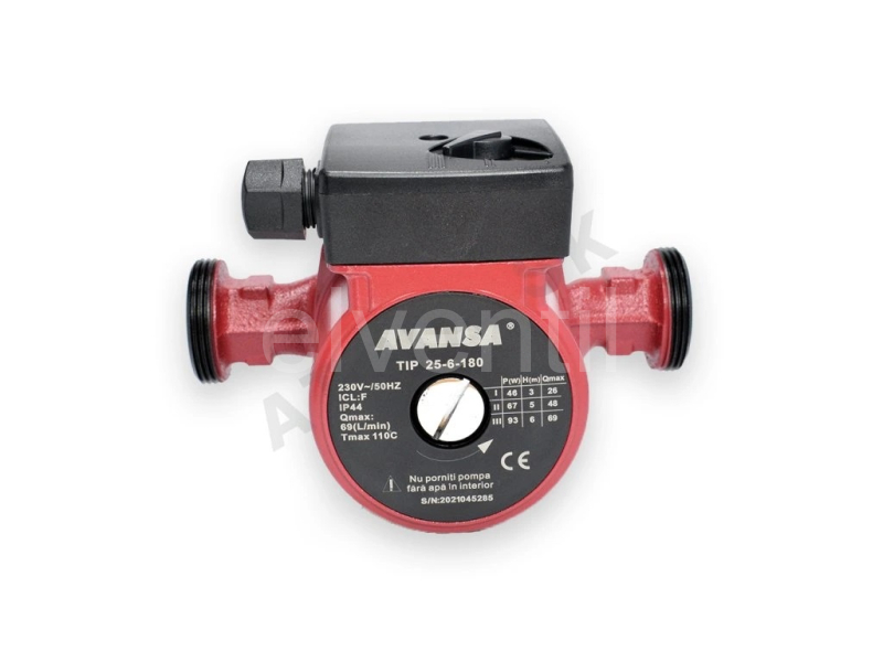 AVANSA 25-60 180 cirkulační čerpadlo