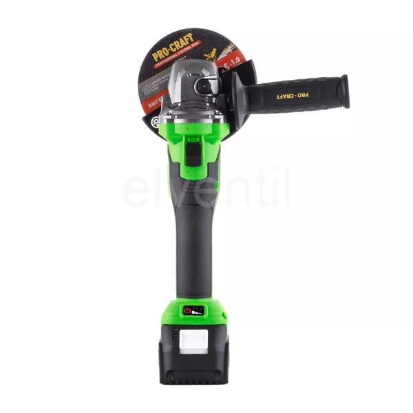 Sada aku úhlová bruska Procraft PGA22 + kotouče, baterie
