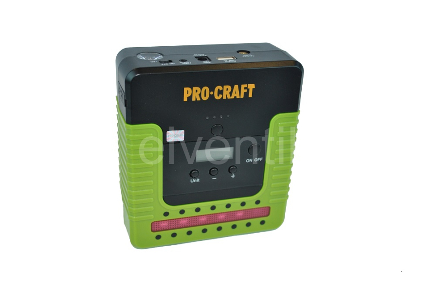 Startovací zdroj s funkcí kompresoru Procraft JSAP-12
