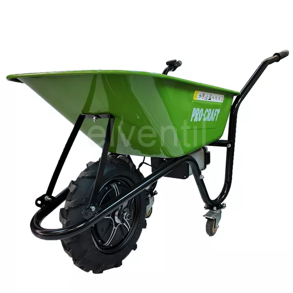 Aku kolečko Procraft PWB150 + fukar PB18 + lopata + plachta