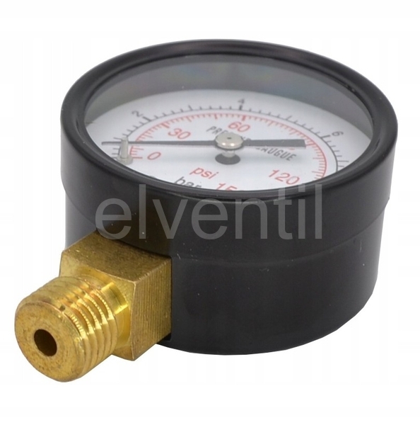 Manometr IBO na redukční ventil 0-10 bar 1/4"