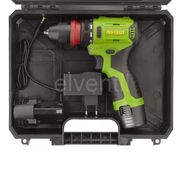 Aku šroubovák Procraft PA12Pro DFR-2b-c se sadou bitů BS-32