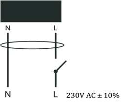 LUFBERG ZV3-S-25-8-230 1" zónový ventil s pohonem schéma zapojení